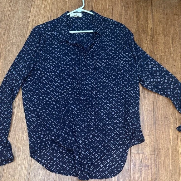 トップス STONE  button down shirt cloth & stone | Tops | Cloth Stone Navy Button Down Shirt Size L